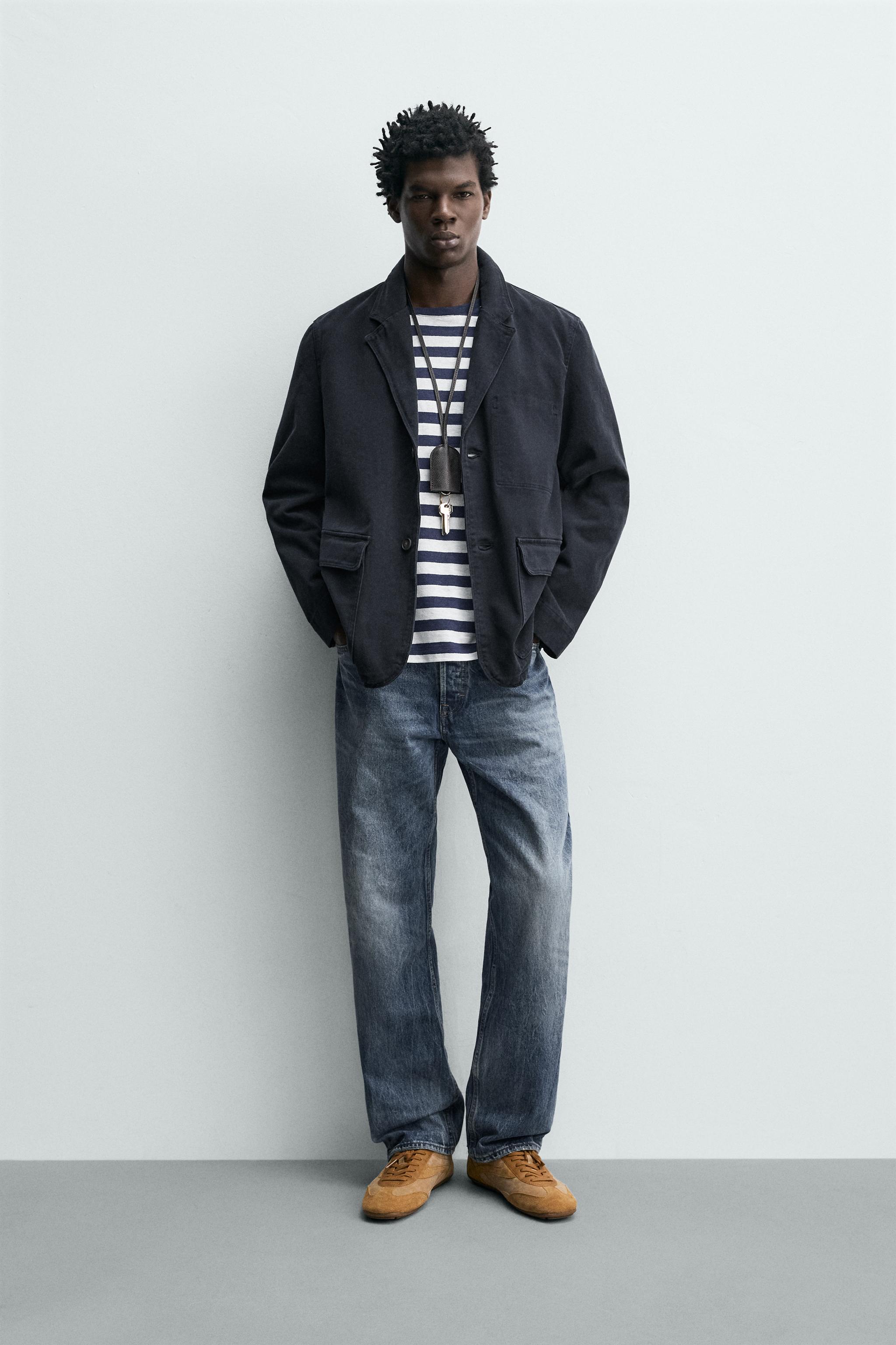 BLAZER RELAXED FIT COTON